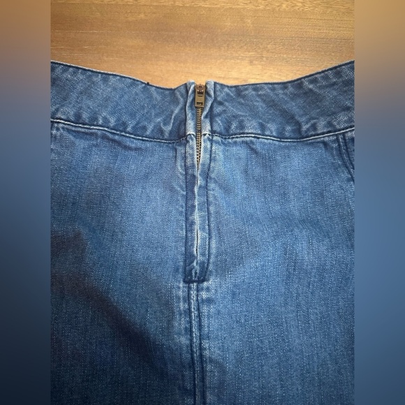 Free People Denim Mini Size 0 - Picture 5 of 8